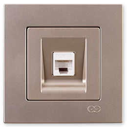 GÜNSAN EQONA M. BEJ TEKLİ DATA PRİZ RJ45 (CAT6) (MKZ)