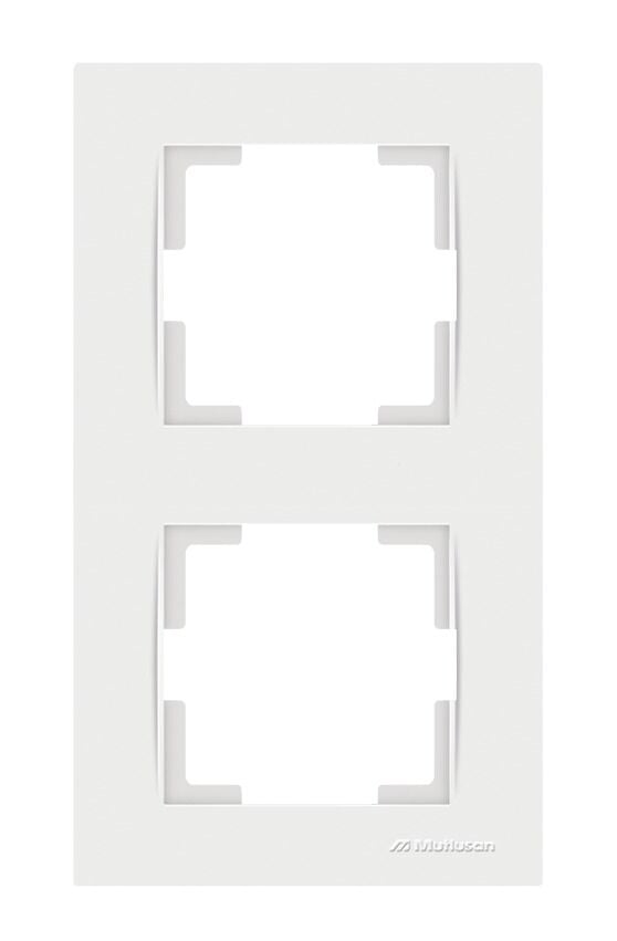 RİTA BEYAZ İKİLİ DİKEY ÇERÇEVE