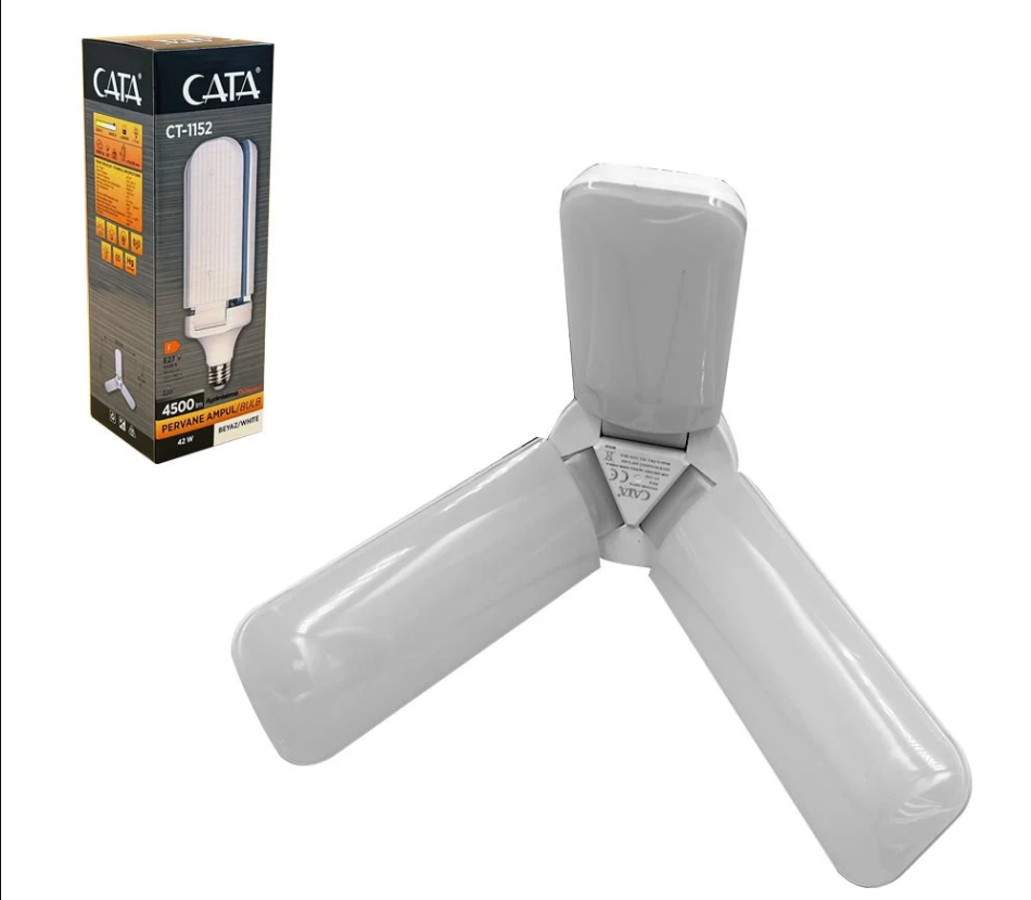 CATA 42W BEYAZ PERVANE LED AMPUL