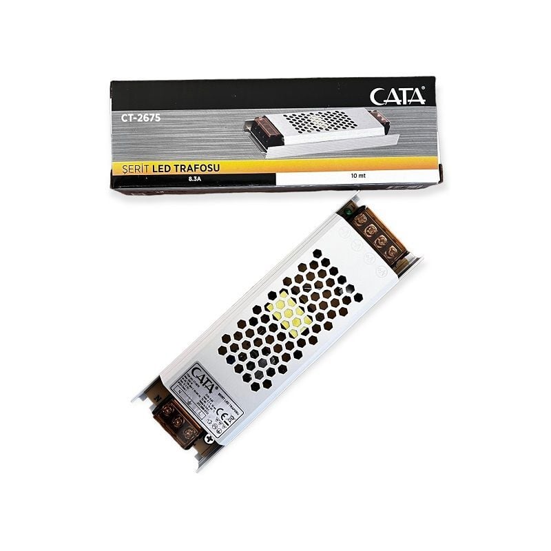 CATA 12,5A LED TRAFOSU (SÜPER SLİM - FANSIZ) (120w)