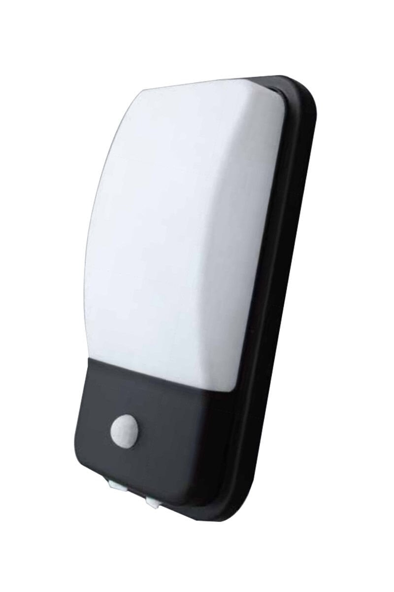 ACK 20W BEYAZ SENSÖRLÜ LED DUVAR APLİK (SİYAH KASA)