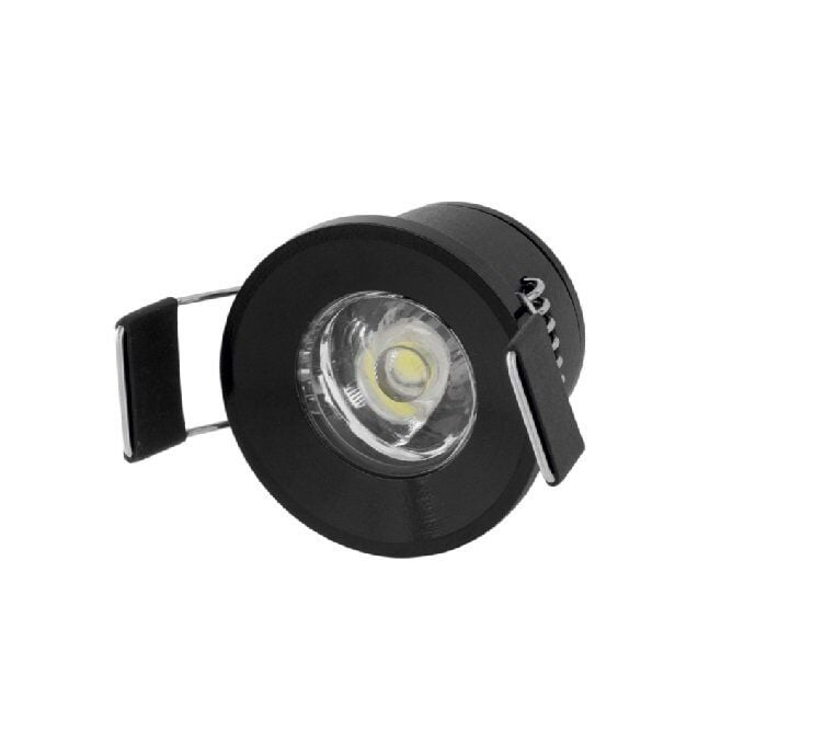 CATA 1,5W GÜNIŞIĞI LEDLİ YILDIZ SPOT (SİYAH KASA)