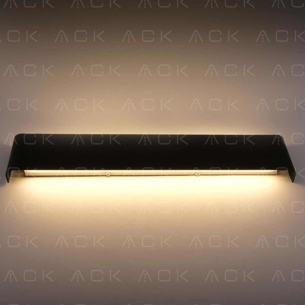 ACK 24W 4000K LED DUVAR APLİK (SİYAH KASA)