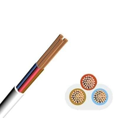 ÜNAL 3*1,5mm² TTR KABLO (H05VV-F) BEYAZ RULO