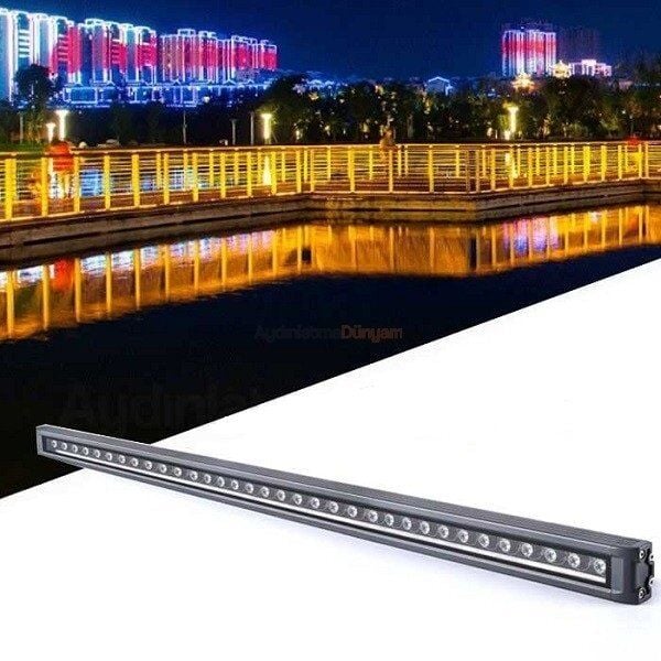 CATA GOLD WALL WASHER 36*1W YEŞİL (100cm) 2022