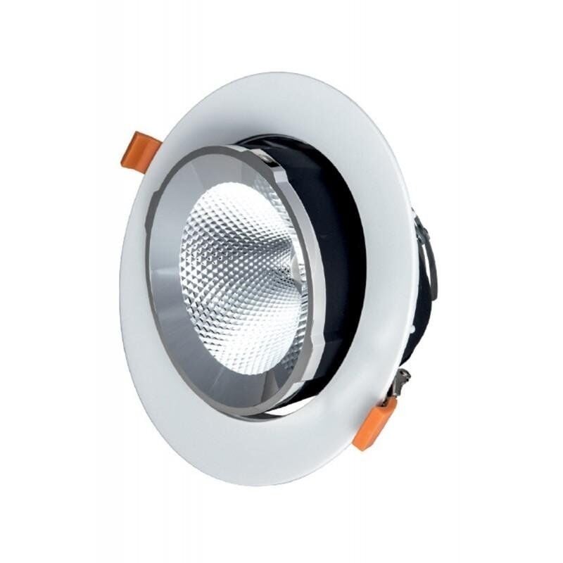 CATA 40W BEYAZ 8''OPAL COB LED ARMATÜR