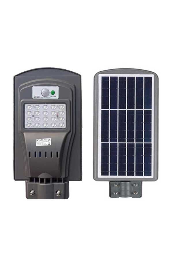 CATA 60W BEYAZ KUMANDALI SENSÖRLÜ SOLAR SOKAK ARMATÜRÜ