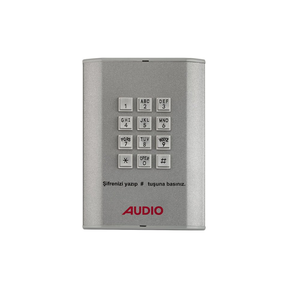 AUDIO KGK TUŞ TAKIMLI KAPI GİRİŞ PANELİ