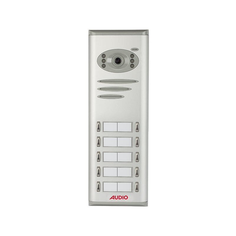 AUDIO BUS PLUS BASIC KMRLİ 10'LU ÇİFT SIRA ZİL BUTONU
